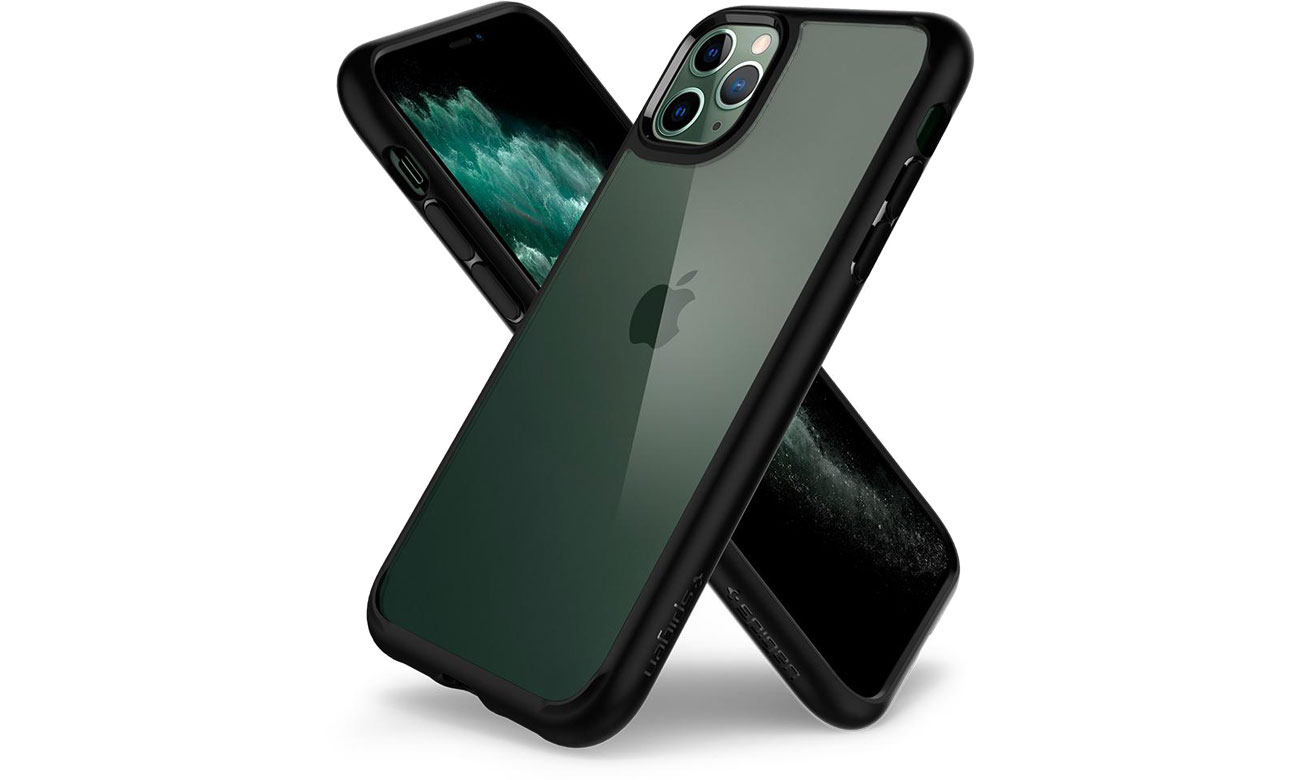 Spigen Ultra Hybrid do iPhone 11 Pro Black Etui i obudowy na smartfony Sklep komputerowy x